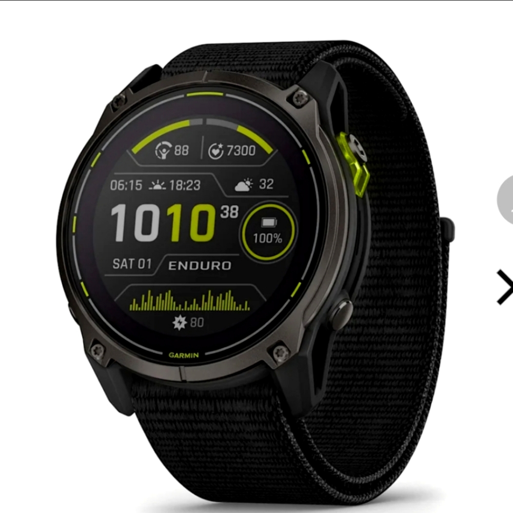 Garmin Enduro™ 3 GPS Watch 5MM"  NWOT